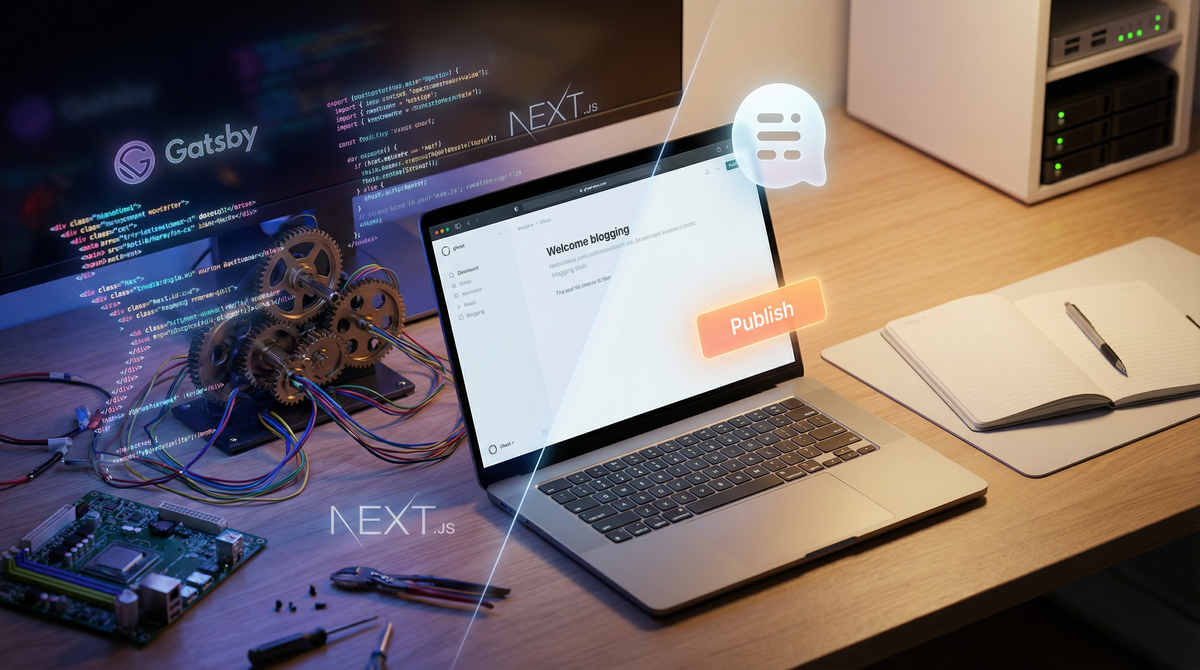 블로그를 Ghost로 옮겼다